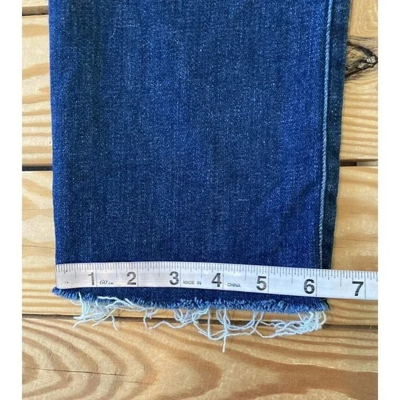 Frame Le High Straight Jeans Size 24 Women’s Blue - Picture 10 of 10